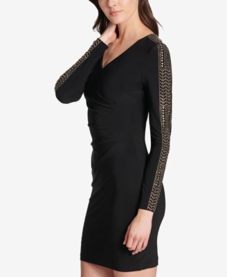 guess long black dress