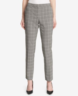 macys womens plaid pants