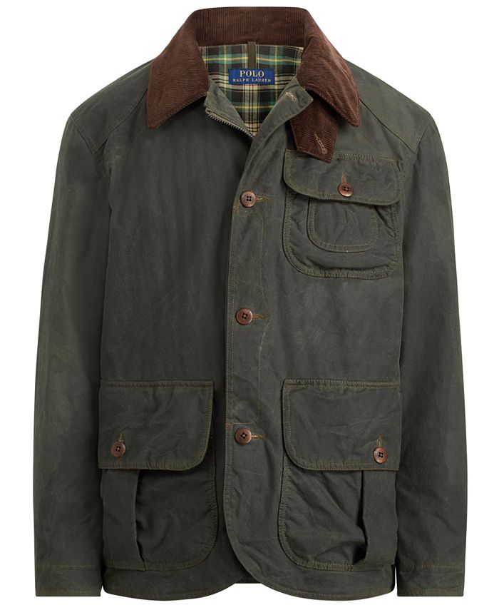 Polo Ralph Lauren Men's Oilcloth Jacket & Reviews - Coats & Jackets ...