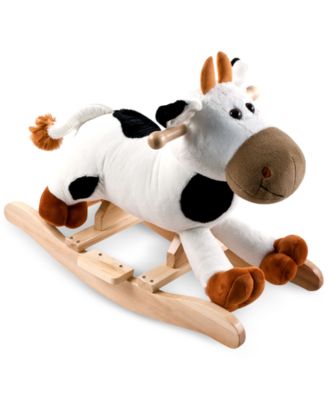 happy trails elephant plush rocking animal
