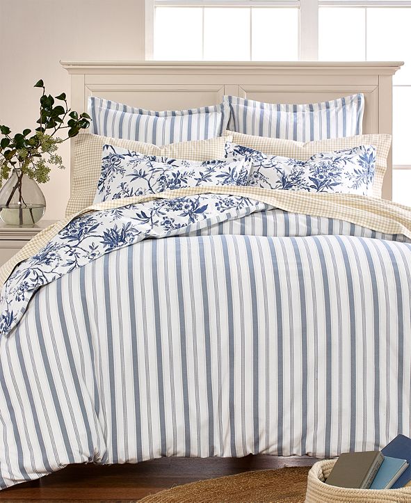 Martha Stewart Collection CLOSEOUT! Cozy Toile Cotton Flannel King