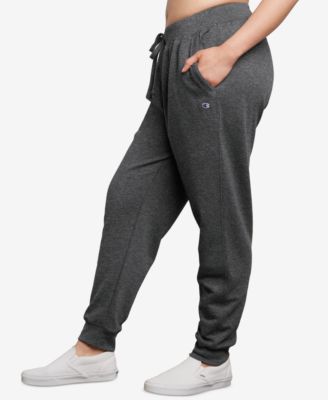 champion plus size joggers