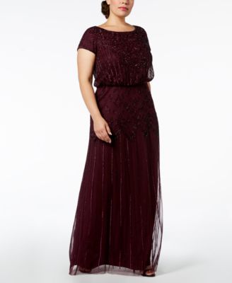 adrianna papell plus size dresses macy's