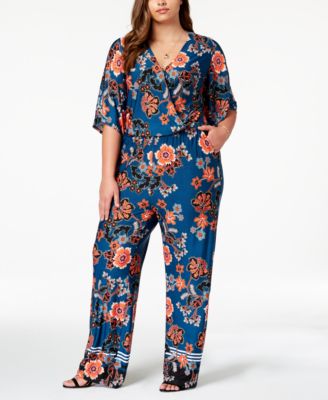 macys plus size kimono