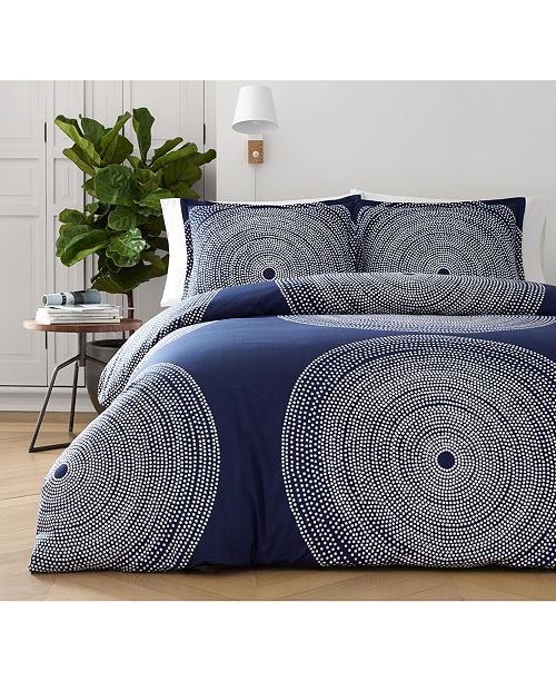 Marimekko Fokus Navy 2 Pc Twin Comforter Set Reviews Comforters Fashion Bed Bath Macy S