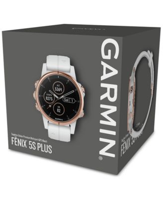 white garmin fenix 5s