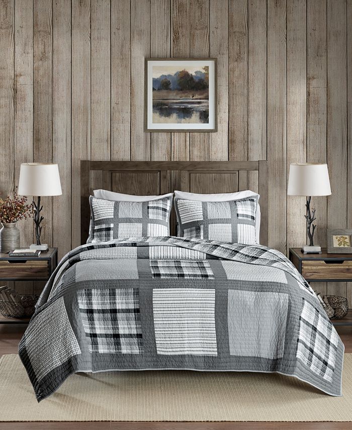 Woolrich Huntington Reversible 3Pc. Oversized King/California King Quilt Mini Set & Reviews