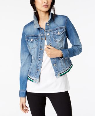 macys inc denim jacket