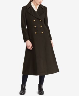 ralph lauren military maxi coat