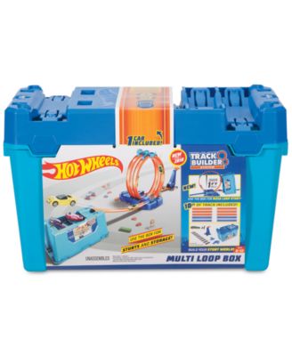 hot wheels loop track builder