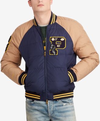 ralph lauren iconic letterman jacket
