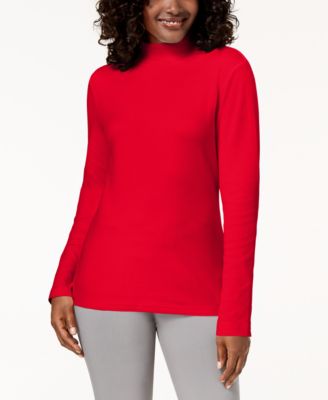 karen scott turtleneck tops