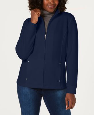 mock neck jacket women's