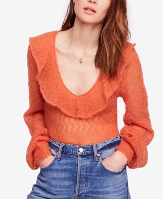 macys free people sweater