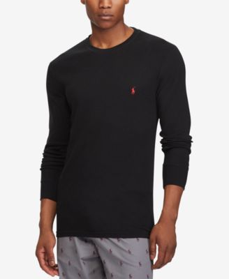 polo waffle knit shirt