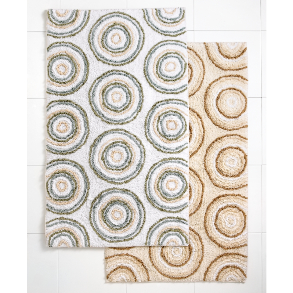 Watershed by Park B. Smith Bath Rug, Circles 20 x 30