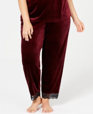 macys velvet pants