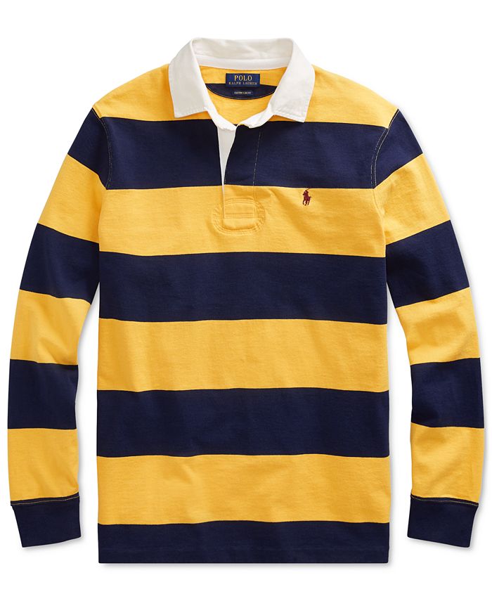 Polo Ralph Lauren Men's Classic Fit Cotton Iconic Rugby Shirt & Reviews ...