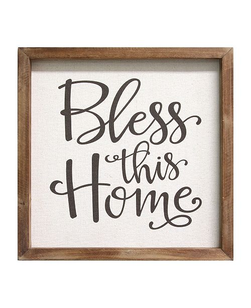 Stratton Home Decor Stratton Home Decor Bless This Home Wall Art Reviews Wall Art Macy S