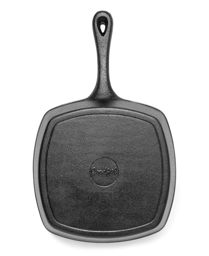 Goodful 10" Cast Iron Grill Pan, Created for Macy's & Reviews