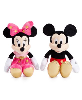 mickey and minnie mouse stuffed toys