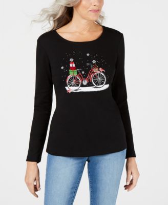 macys womens holiday tops