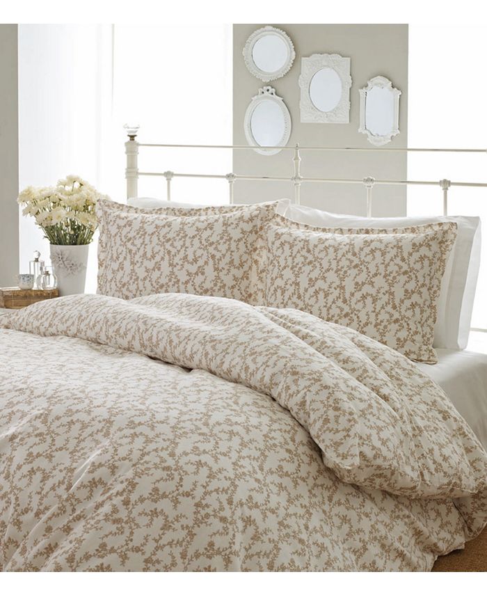 Laura Ashley King Victoria Taupe Duvet Set Reviews Duvet Covers Bed Bath Macy S Laura ashley home elise bonus luxury ultra soft comforter, all season premium 7 piece bedding set, stylish delicate design for home décor, full/queen, blue. king victoria taupe duvet set