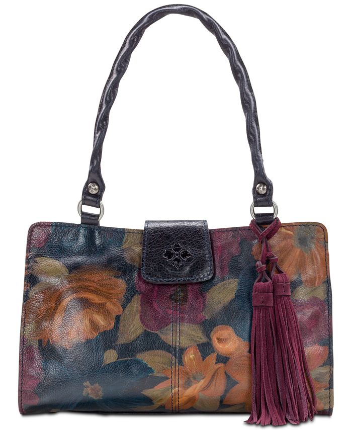 Patricia Nash Rienzo Smooth Leather Satchel & Reviews Handbags