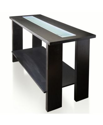 led console table