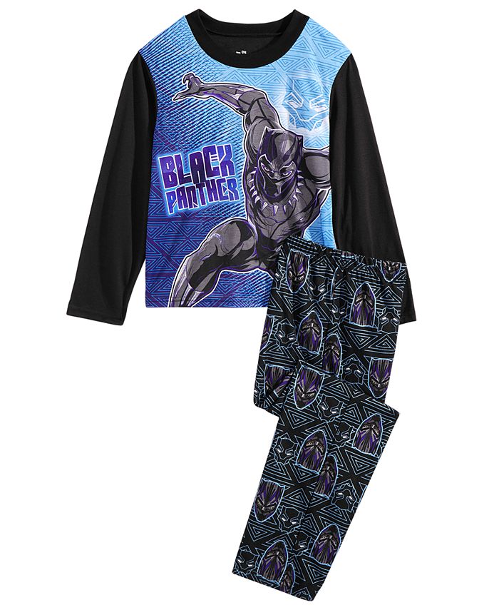 Marvel Little & Big Boys 2Pc. Black Panther Pajama Set