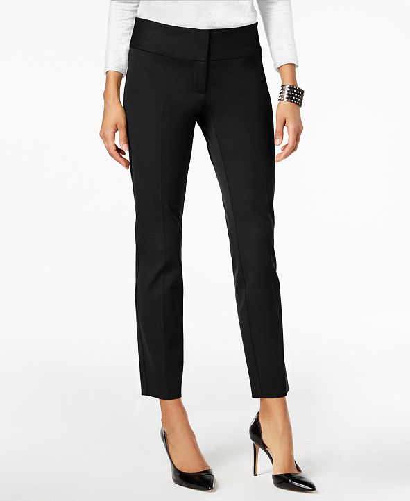 Alfani Slim Pants, Created for Macy's & Reviews - Women - Macy's