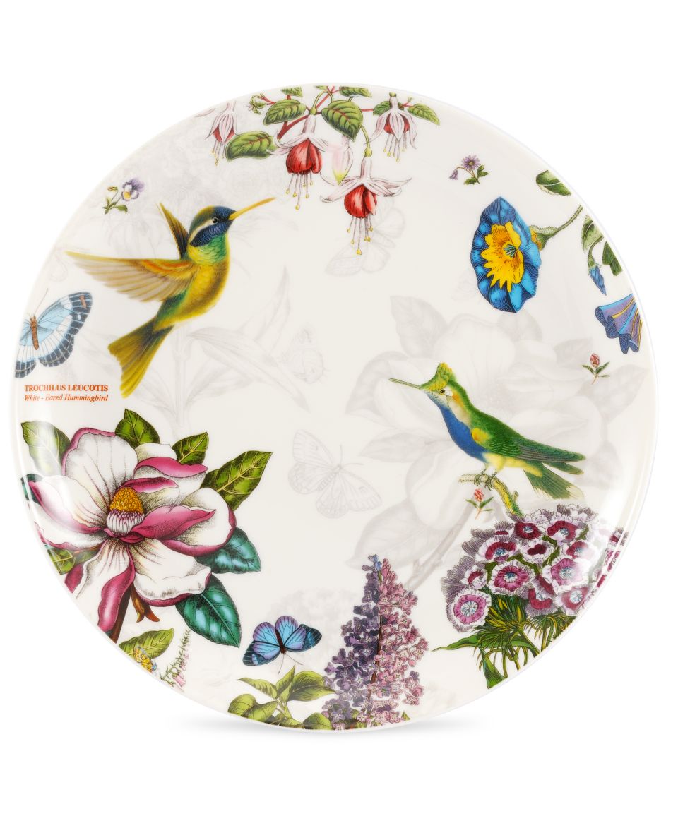 Portmeirion Dinnerware, Botanic Hummingbird Melamine Tray   Serveware