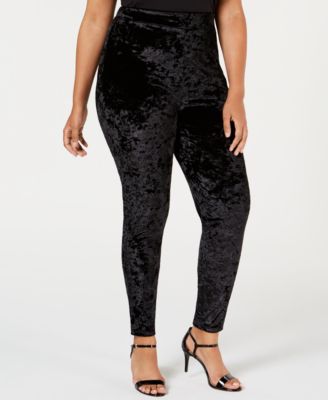 macys velvet leggings