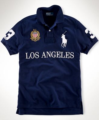 Polo Ralph Lauren Big and Tall Shirt, Los Angeles Big Pony Country Polo ...