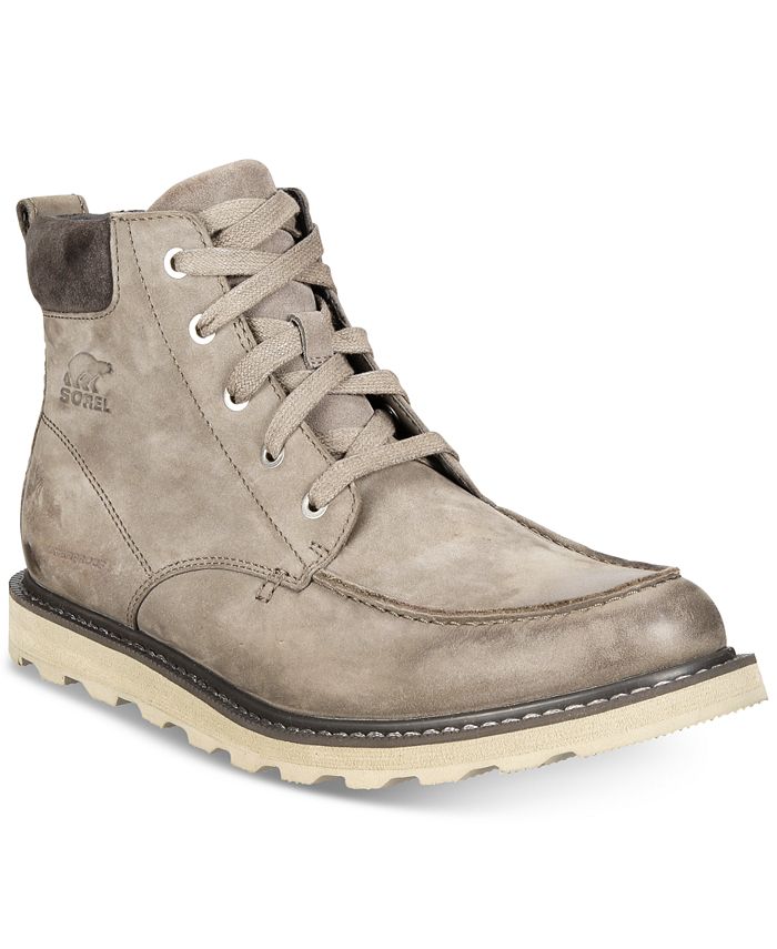 men's madson moc toe waterproof boot