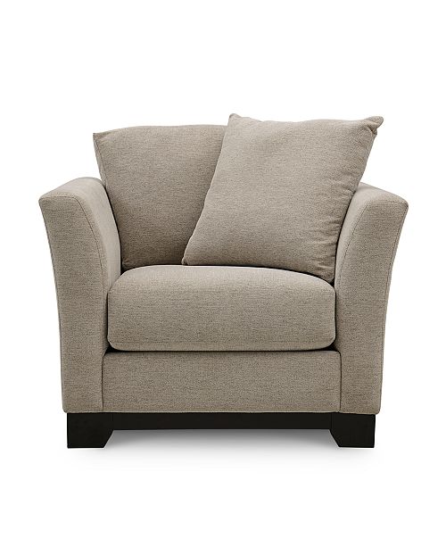 Furniture Elliot Ii 32 Fabric Arm Chair Created For Macy S Reviews Furniture Macy S