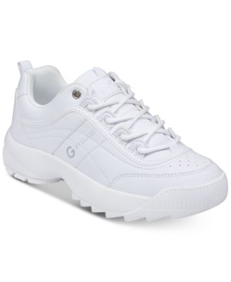 g by guess sneakers white
