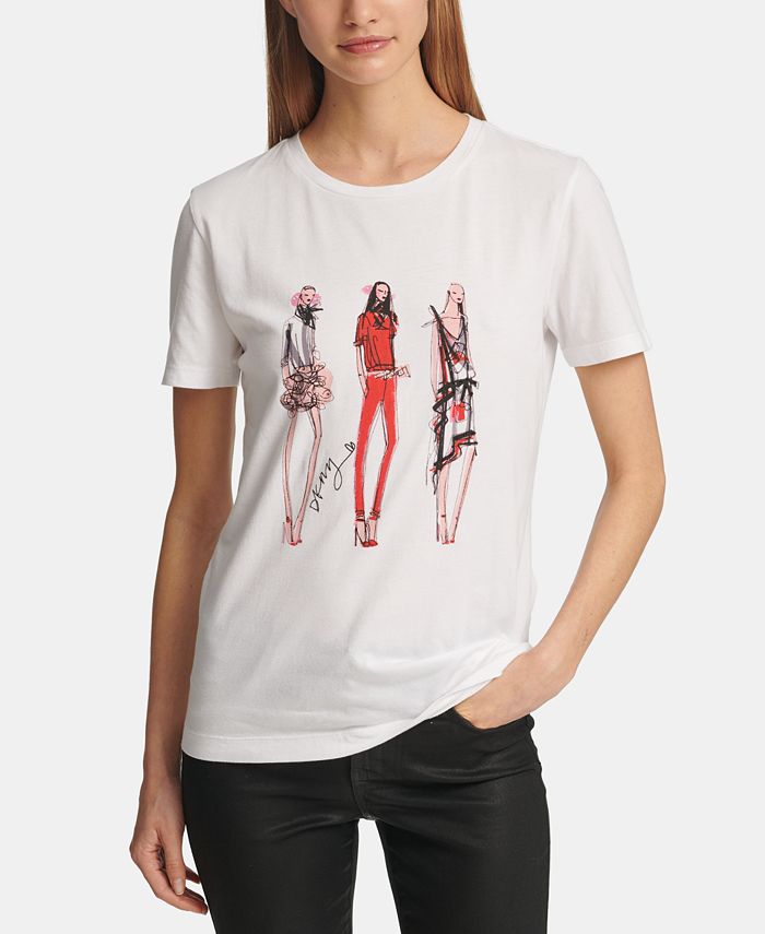 dkny women tee