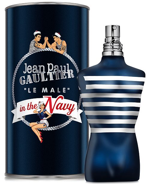 Jean Paul Gaultier Men S Le Male In The Navy 4 2 Oz Reviews All Perfume Beauty Macy S