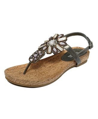 Kenneth Cole Reaction Women's Flower Star Flat Sandals - Shoes - Macy's