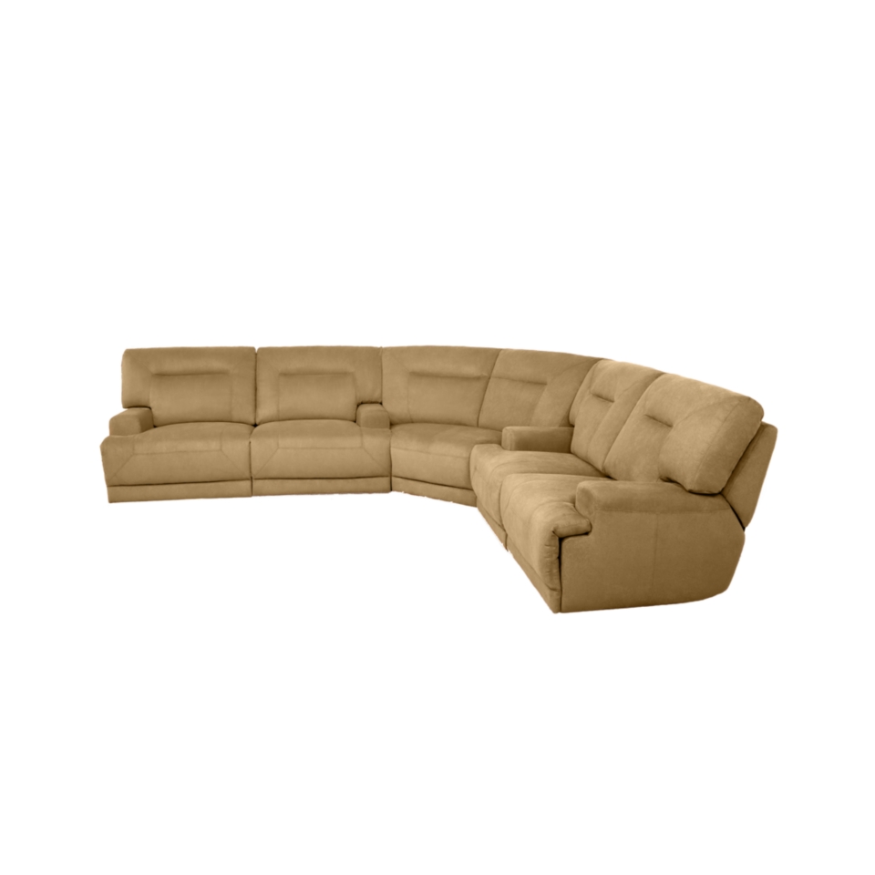 Ricardo Fabric Sectional Sofa, 3 Piece Fabric Power Motion (2 