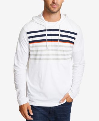 striped beach hoodie