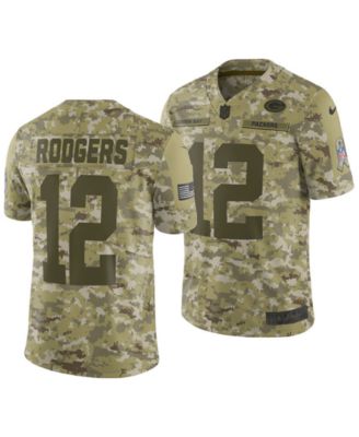 aaron rodgers salute to service jersey