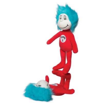 thing 1 and thing 2 plush dolls