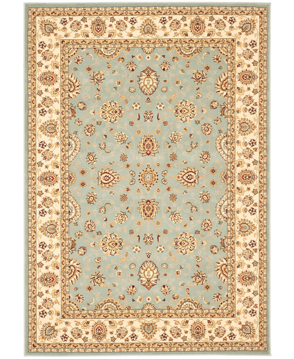   CLOSEOUT Safavieh Rugs, Majesty MAJ4782 6011 Lt. Blue/Creme