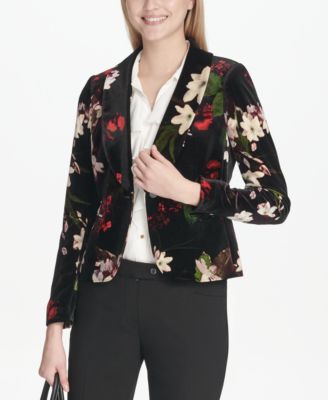 calvin klein floral jacket