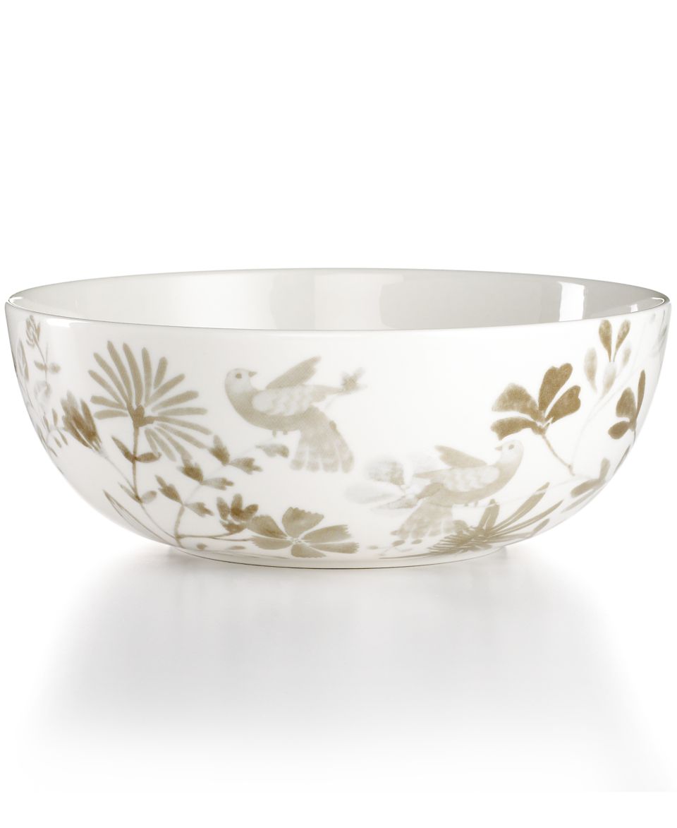 Martha Stewart Collection Serveware, Song Meadow Round Vegetable Bowl