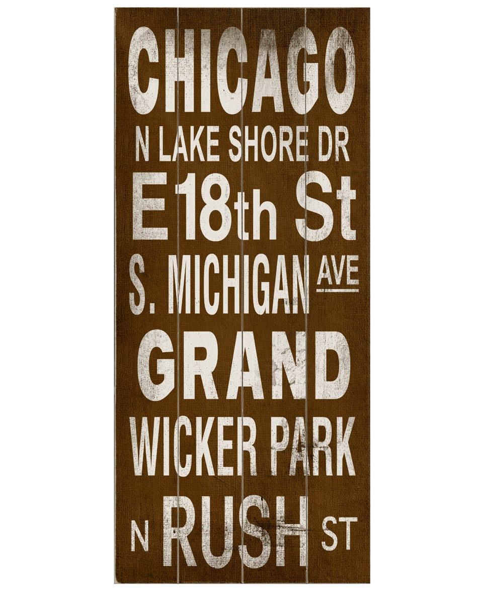 ArteHouse Wall Art, Chicago Transit Sign