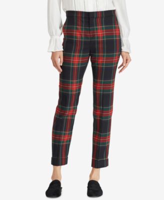 ralph lauren patterned trousers