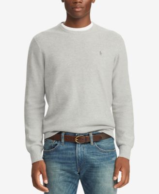 polo crewneck sweater
